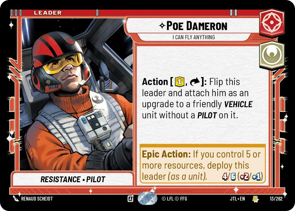 ⟡ Poe Dameron, I Can Fly Anything