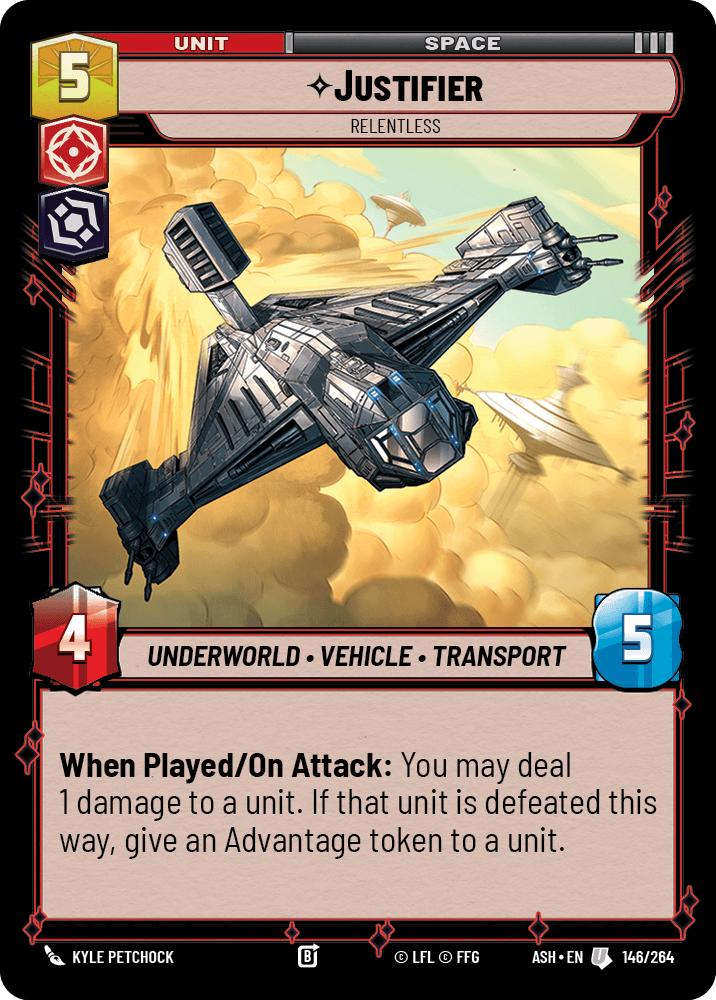 ⟡ Justifier, Relentless