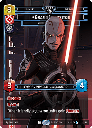 ⟡ Grand Inquisitor, You're Right to Be Afraid