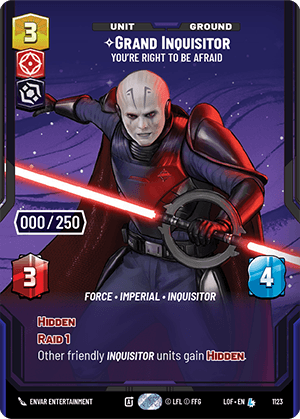 ⟡ Grand Inquisitor, You're Right to Be Afraid