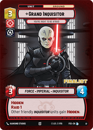 ⟡ Grand Inquisitor, You're Right to Be Afraid