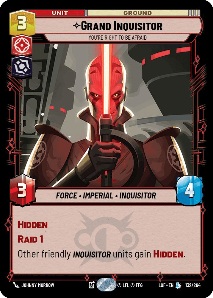 ⟡ Grand Inquisitor, You're Right to Be Afraid