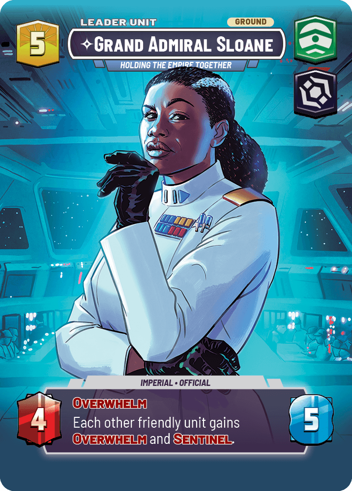 ⟡ Grand Admiral Sloane, Holding the Empire Together (back)