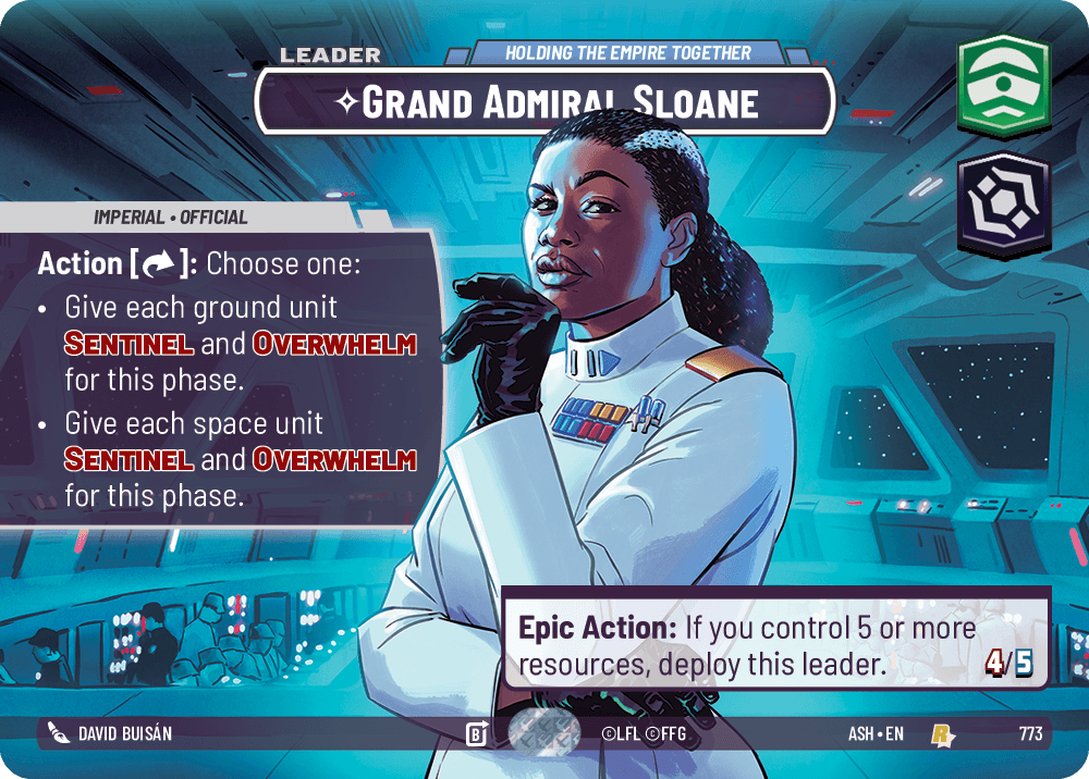 ⟡ Grand Admiral Sloane, Holding the Empire Together