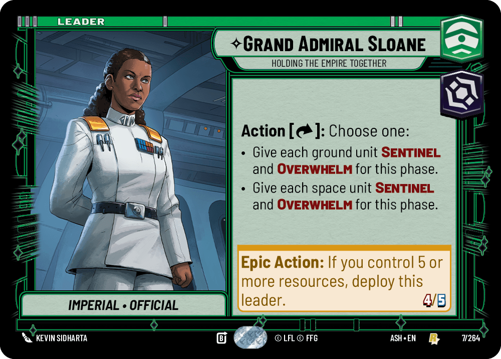 ⟡ Grand Admiral Sloane, Holding the Empire Together