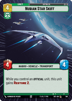Nubian Star Skiff