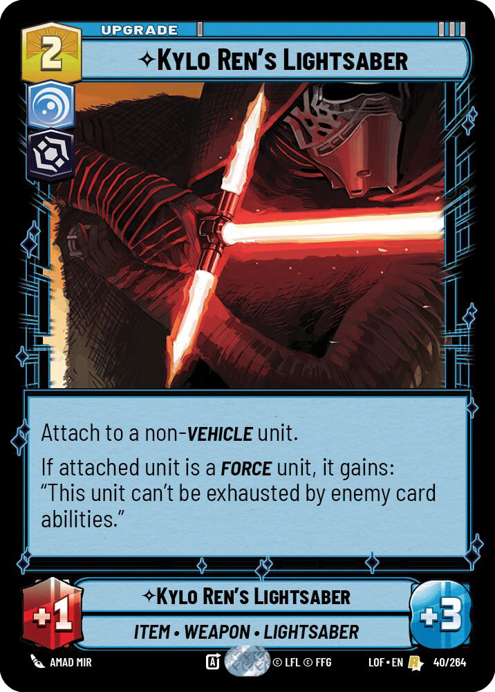 ⟡ Kylo Ren's Lightsaber