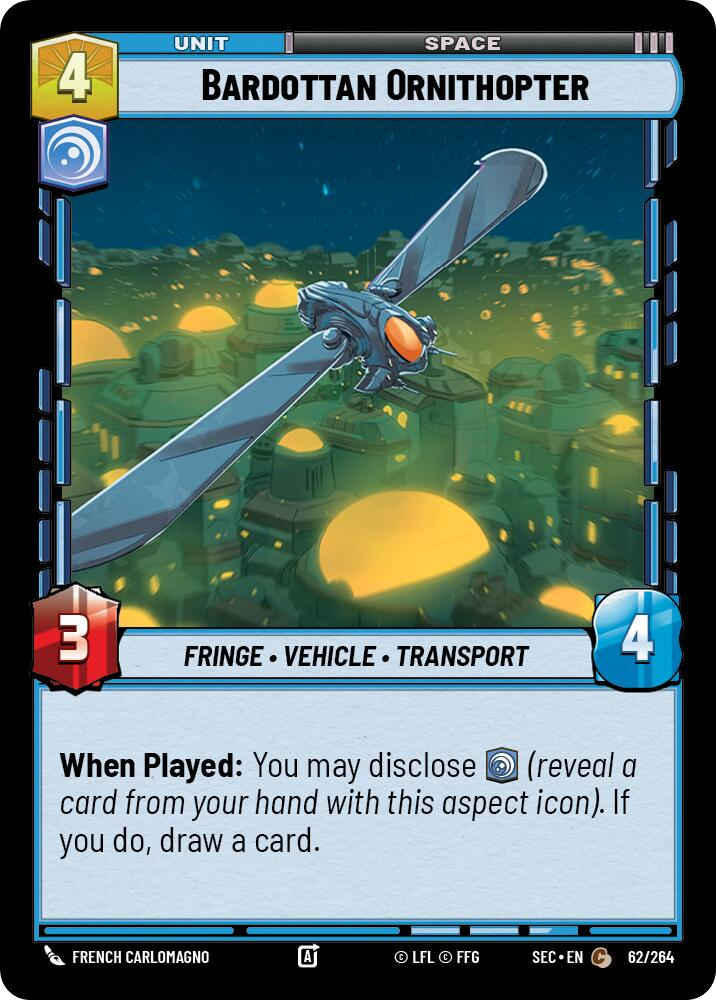 Bardottan Ornithopter