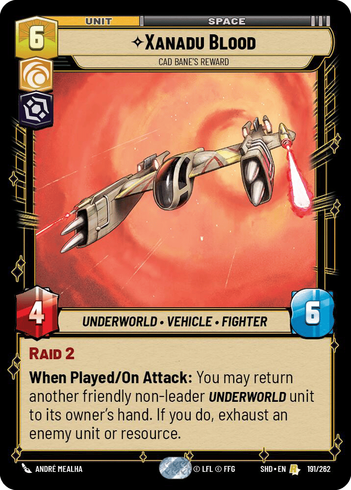 ⟡ Xanadu Blood, Cad Bane's Reward