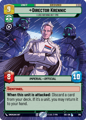 ⟡ Director Krennic, I Lose Nothing But Time