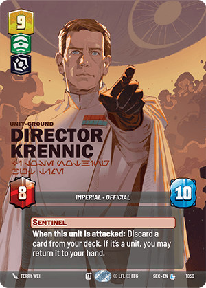 ⟡ Director Krennic, I Lose Nothing But Time