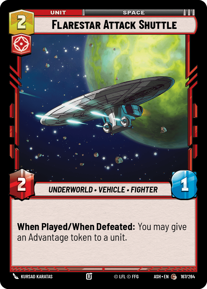 Flarestar Attack Shuttle