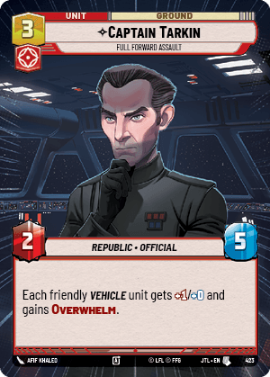 ⟡ Captain Tarkin, Full Forward Assault