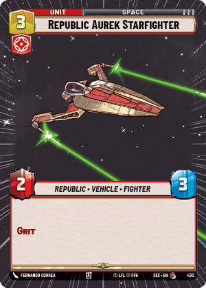 Republic Aurek Starfighter