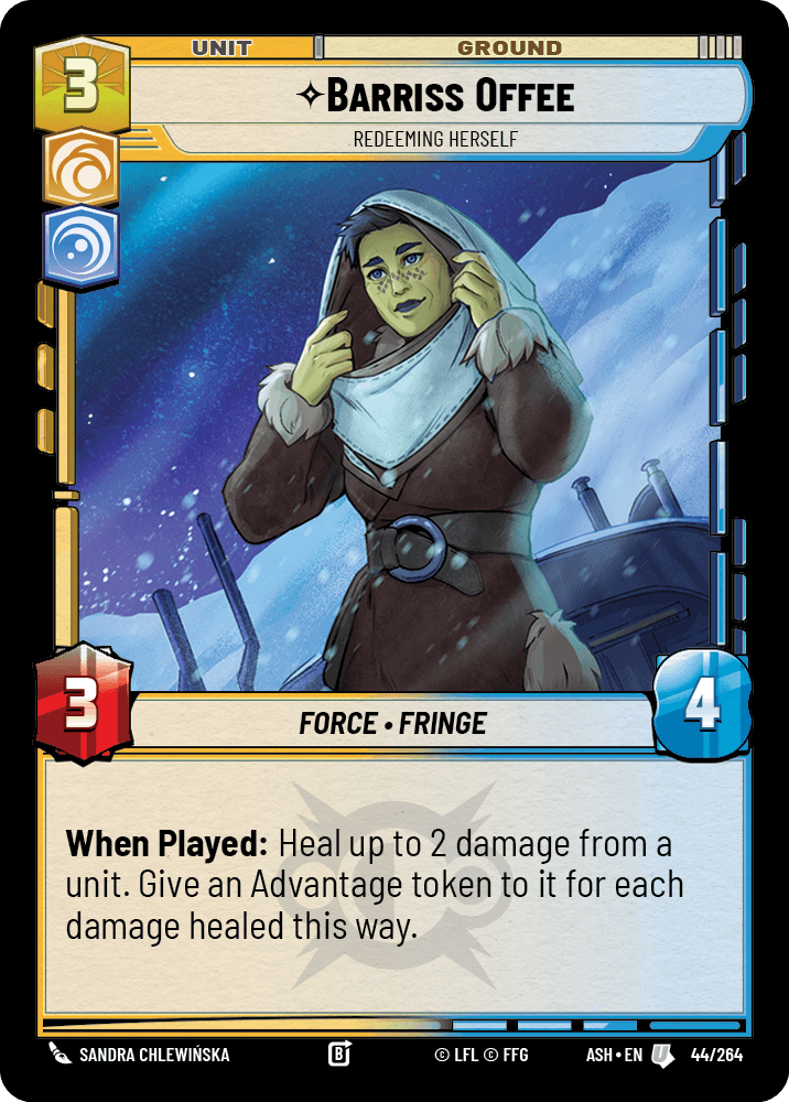⟡ Barriss Offee, Redeeming Herself