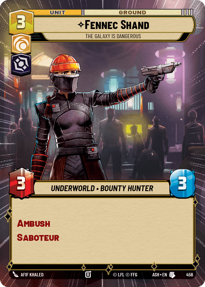 ⟡ Fennec Shand, The Galaxy Is Dangerous