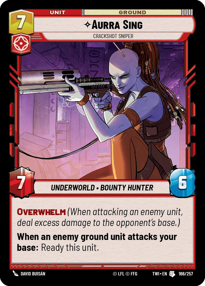 ⟡ Aurra Sing, Crackshot Sniper