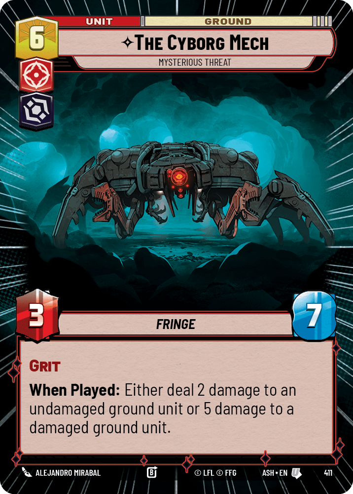⟡ The Cyborg Mech, Mysterious Threat