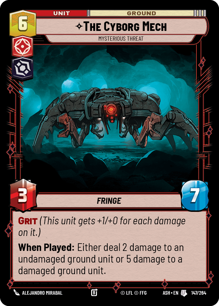 ⟡ The Cyborg Mech, Mysterious Threat
