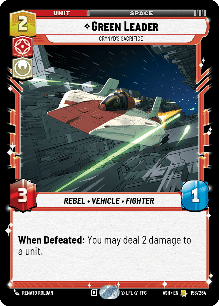 ⟡ Green Leader, Crynyd's Sacrifice