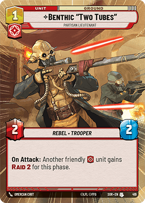⟡ Benthic "Two Tubes", Partisan Lieutenant