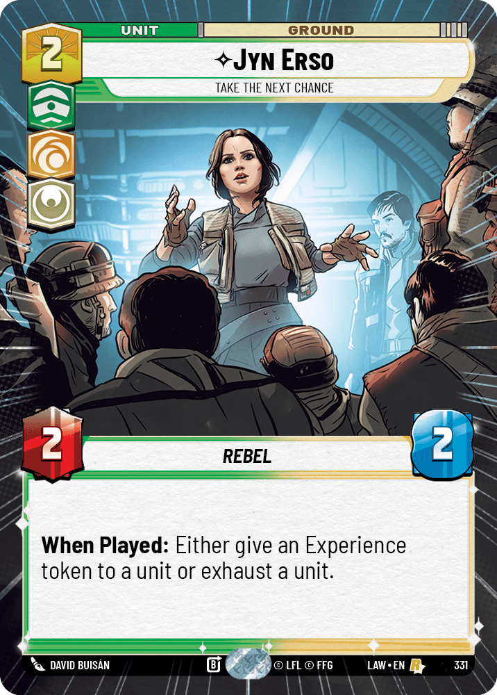 ⟡ Jyn Erso, Take the Next Chance