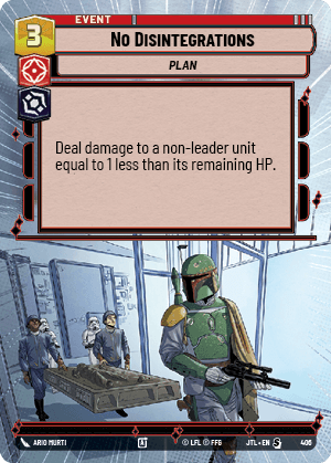 No Disintegrations