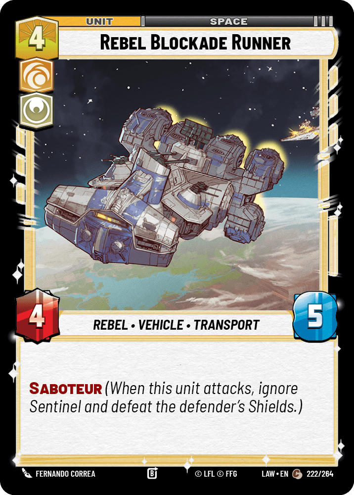 Rebel Blockade Runner