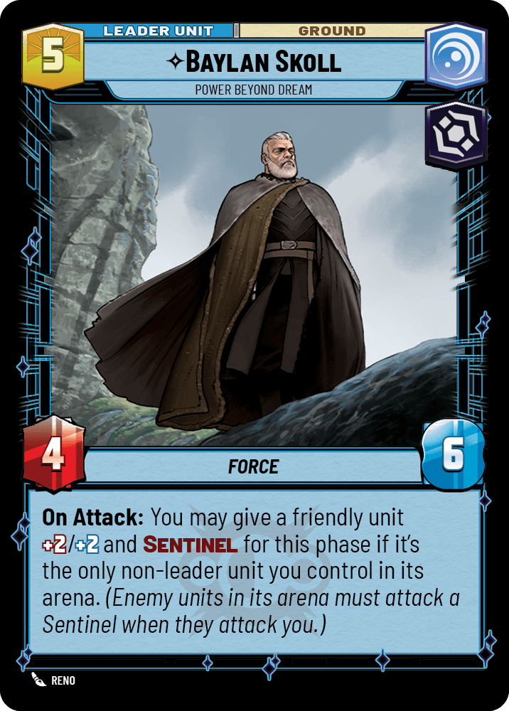 ⟡ Baylan Skoll, Power Beyond Dream (back)