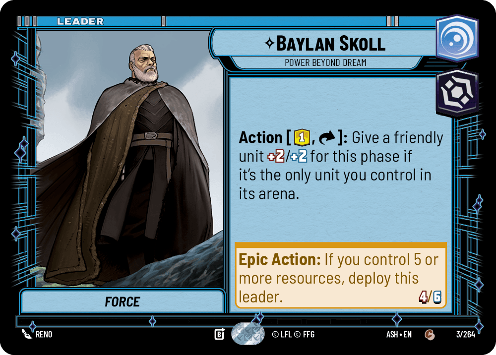 ⟡ Baylan Skoll, Power Beyond Dream