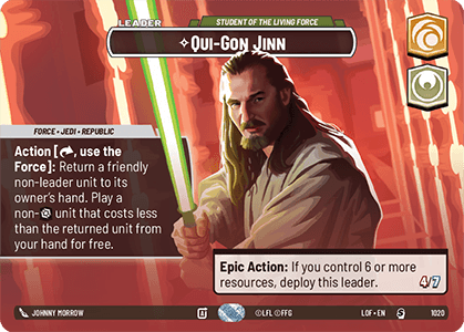 ⟡ Qui-Gon Jinn, Student of the Living Force