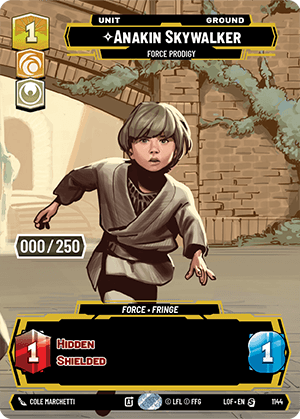 ⟡ Anakin Skywalker, Force Prodigy