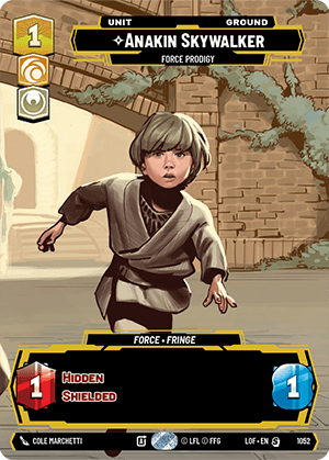 ⟡ Anakin Skywalker, Force Prodigy