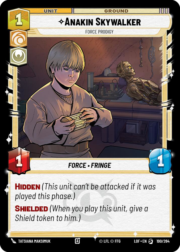 ⟡ Anakin Skywalker, Force Prodigy