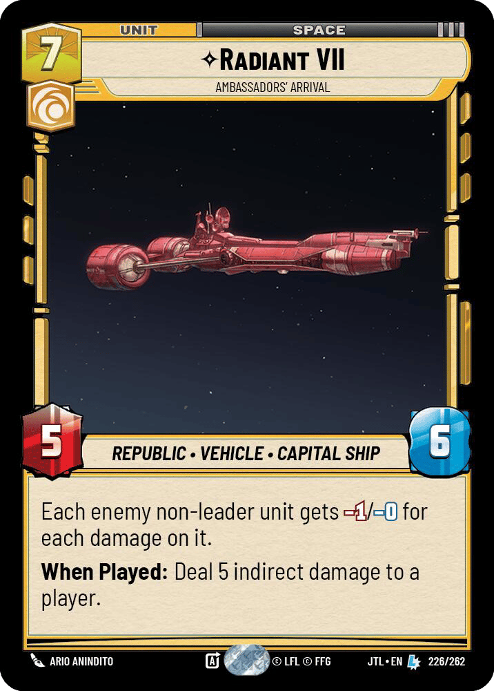 ⟡ Radiant VII, Ambassadors' Arrival