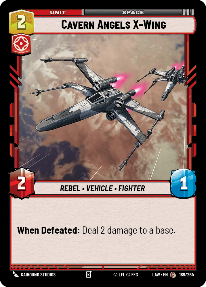 Cavern Angels X-Wing
