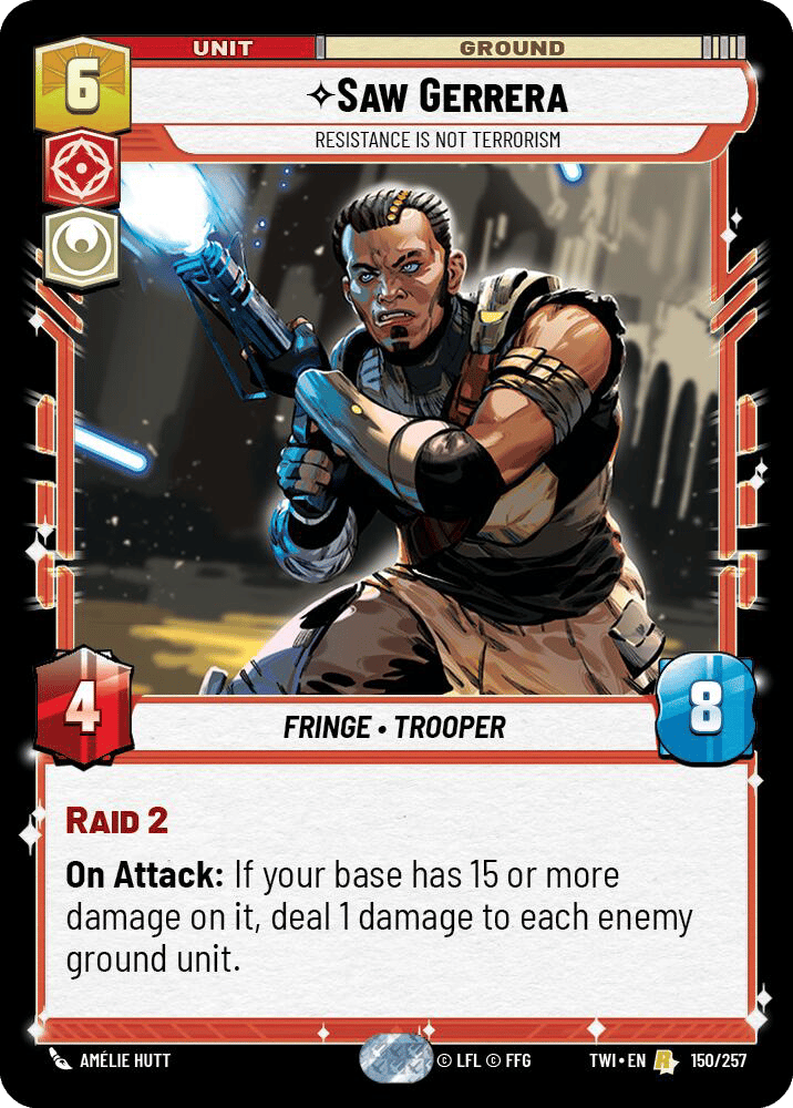 ⟡ Saw Gerrera, Resistance is Not Terrorism