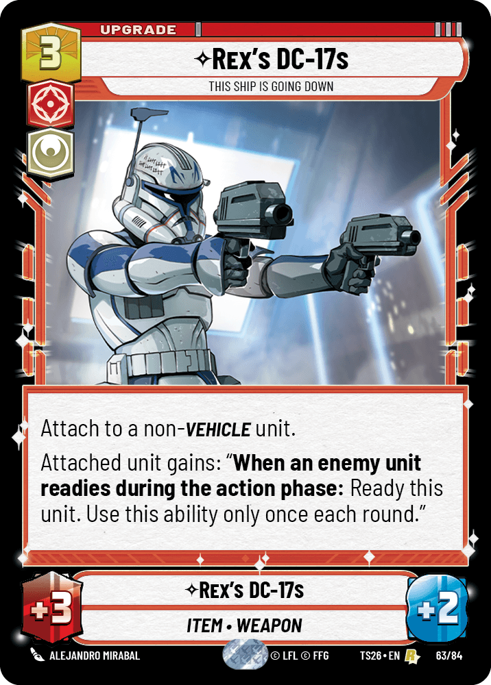 ⟡ Rex's DC-17s, This Ship is Going Down