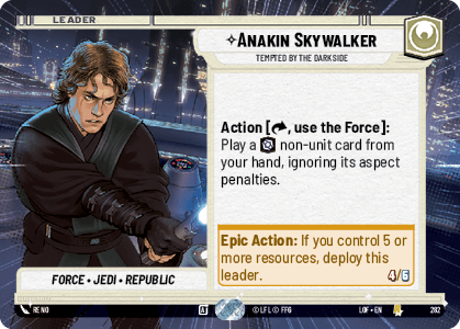 ⟡ Anakin Skywalker, Tempted by the Dark Side