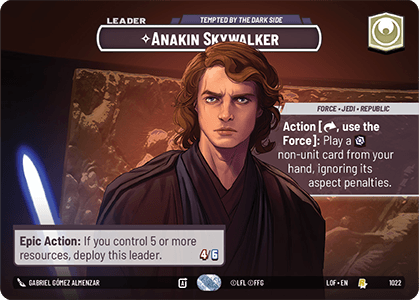 ⟡ Anakin Skywalker, Tempted by the Dark Side