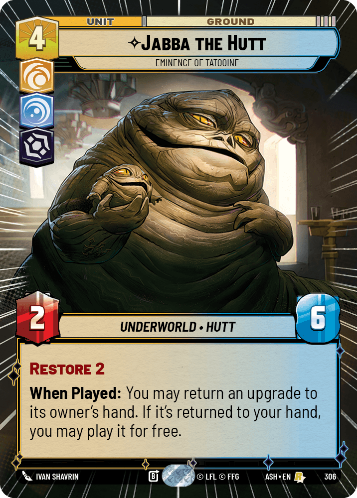⟡ Jabba the Hutt, Eminence of Tatooine