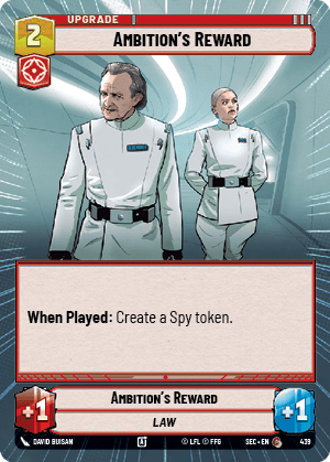 Ambition's Reward