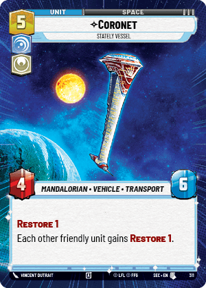 ⟡ Coronet, Stately Vessel