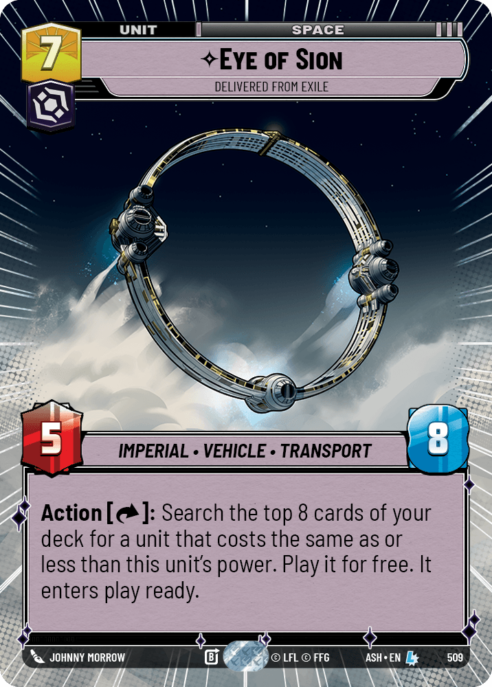 ⟡ Eye of Sion, Delivered from Exile