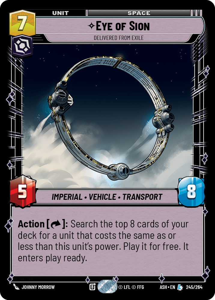 ⟡ Eye of Sion, Delivered from Exile