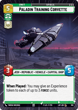 Paladin Training Corvette