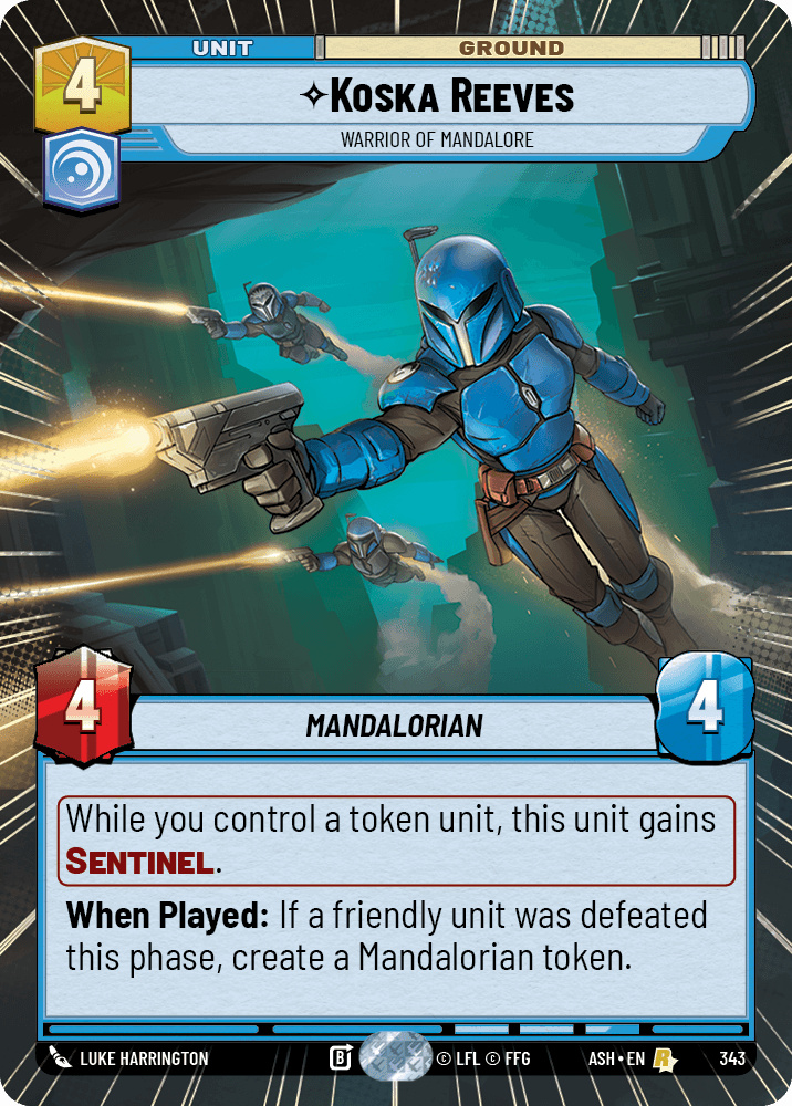 ⟡ Koska Reeves, Warrior of Mandalore