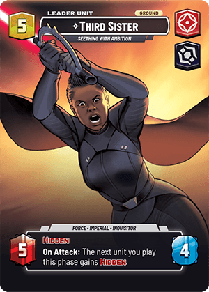 ⟡ Third Sister, Seething With Ambition (back)