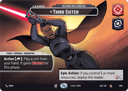 ⟡ Third Sister, Seething With Ambition