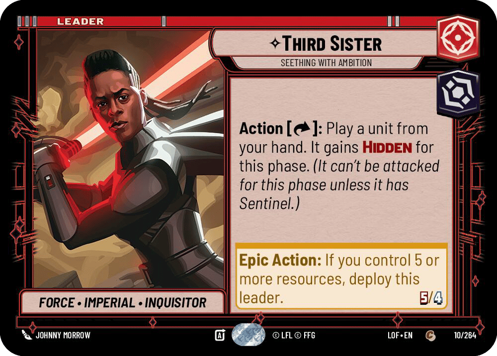 ⟡ Third Sister, Seething With Ambition